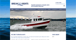 Desktop Screenshot of breakseaboats.com