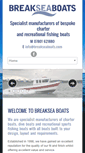 Mobile Screenshot of breakseaboats.com